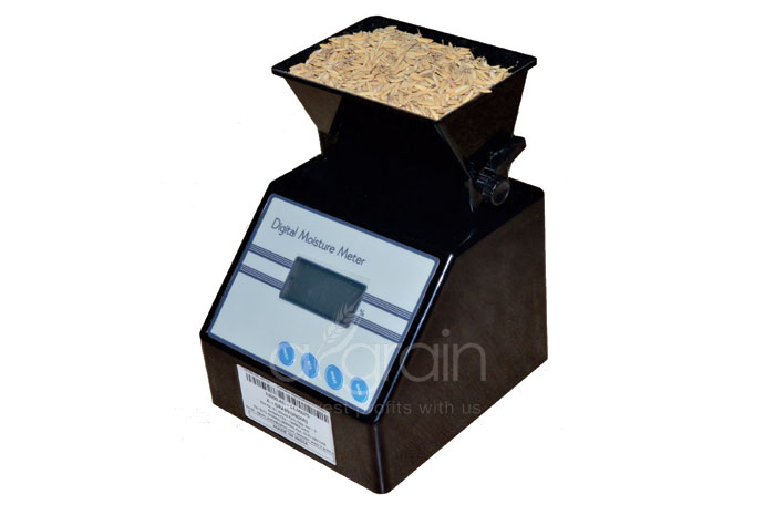 Portable Digital Moisture Meter - AG-14 Calibrated For Paddy,Wheat,Rice & Maize 